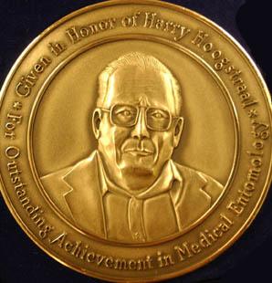 -Entomology. Medal-    Harry Hoogstraal