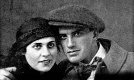 1915. Лиля Брик и Владимир Маяковский
